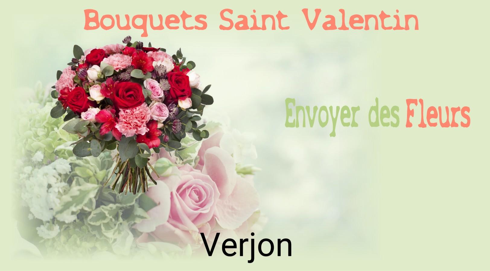 Roses de Saint-Valentin livrées à Verjon